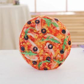 Creative Bread Biscuit Long Cushion Plush Doll Simulation Snack Pillow (Option: Shrimp Pizza 35cm-1pc)