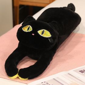 Cute Cat Modeling Doll Plush Toys (Option: Black-70cm)