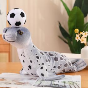 Plush Toy Ocean Park Souvenir (Option: Pop And Tip Gray Seal-See Options)