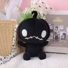 Halloween Plush Toy Holiday Pumpkin Doll (Option: Black Pumpkin Doll 200g-30cm)