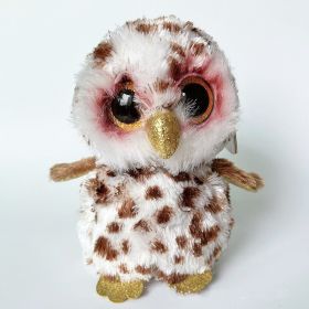 Big Eyes Stuffed Animal Toy Owl (Option: Spotted Owl-About 15cm)