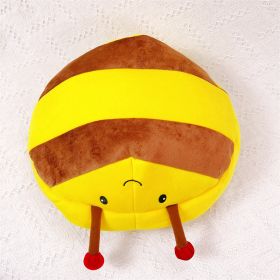 Cartoon Bee Pillow Wearable Plush Toy (Option: Bee Wearable Pillow-80cm)