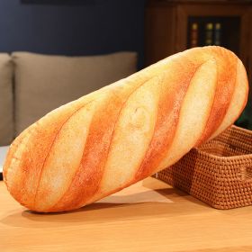 Soft And Adorable Replica Bread Pillow Plush Toy Long Pillow (Option: Replica Bread-90cm)